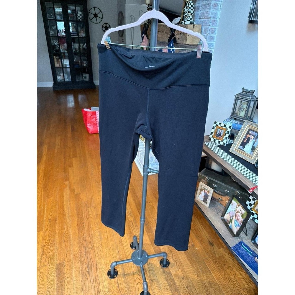 Athleta Altitude Fleece Lined Tights/Pants black womens 2XL